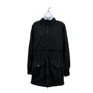 Mountain Hard Wear Full Zip Jacket Women's Med Black Long Sleeve Lined Outerwear